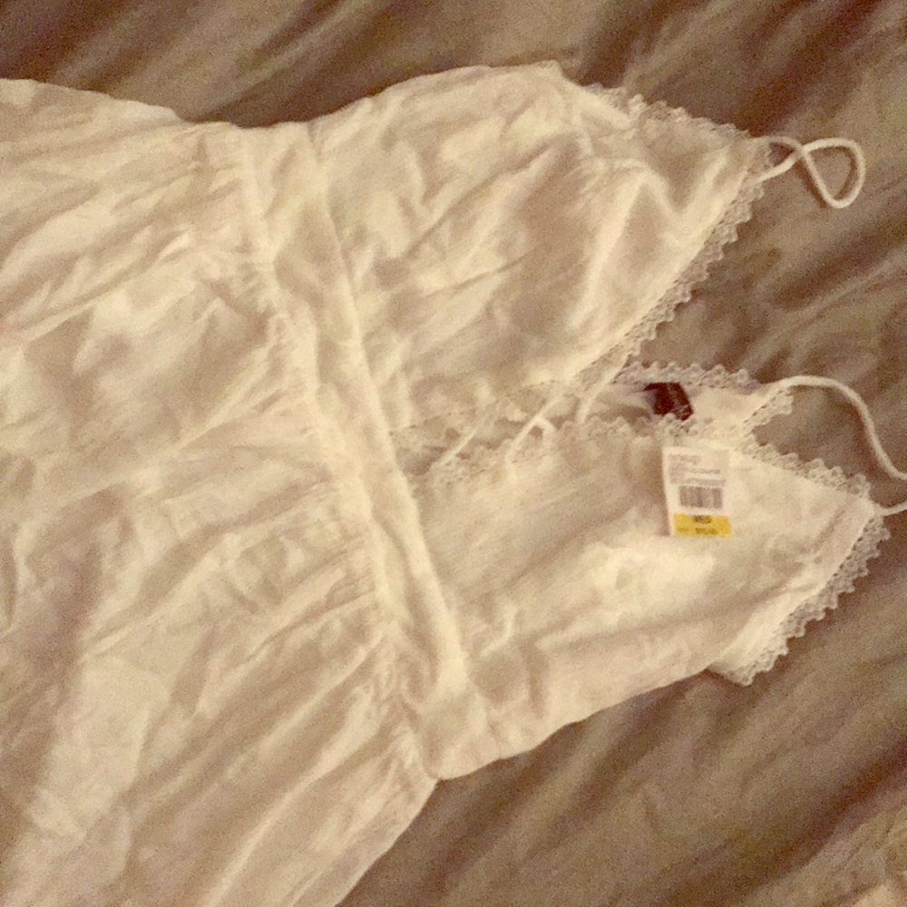 Medium sized summer white dress